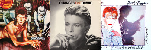 David Bowie album covers 2